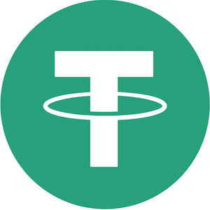 Tether (USDT) cryptocurrency logo